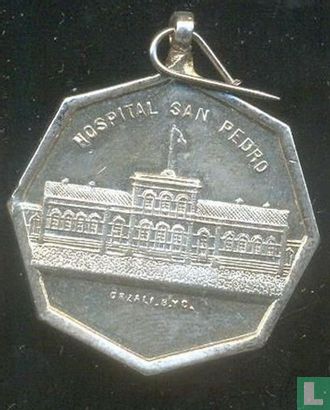 Argentina  Medical Tokens -  San Pedro Hospital  1897 - Image 2
