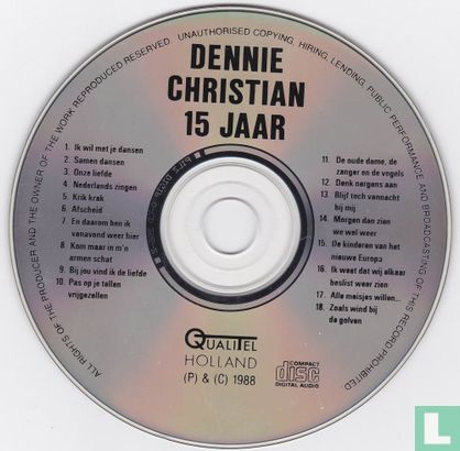 Dennie Christian 15 Jaar - Image 3