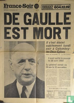 De Gaulle est mort - Image 1