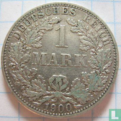 German Empire 1 mark 1900 (A) - Image 1
