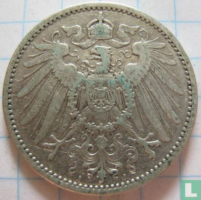 Duitse Rijk 1 mark 1900 (A) - Afbeelding 2