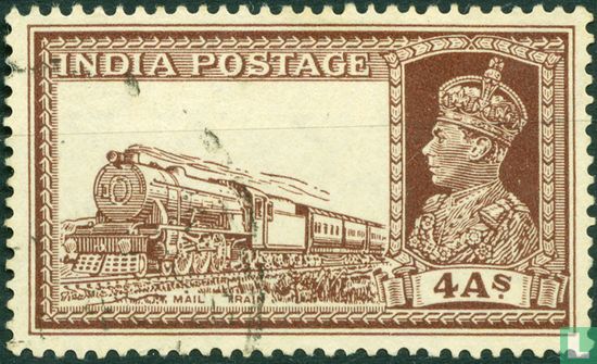 Koning George VI  en methodes van postvervoer