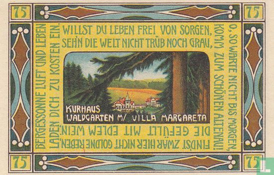 Altenau am Harz, Stadt-75 Pfennig (4) 1921 - Image 2
