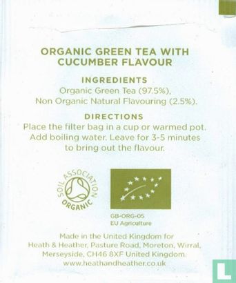Green Tea with Cucumber - Afbeelding 2
