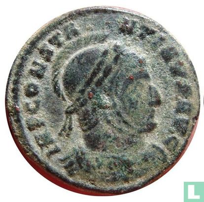 Roman Empire AE3 Kleinfollis von Kaiser Konstantin der Große 319-320 DARL - Bild 2