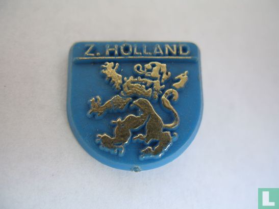 Z. Holland [goud op blauw]