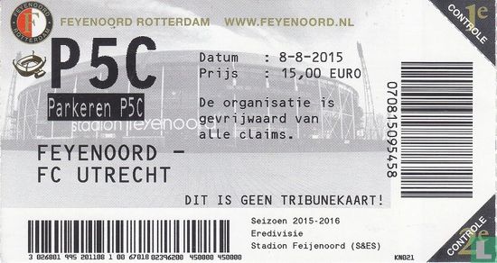 20150808 Feyenoord - FC Utrecht - Afbeelding 1