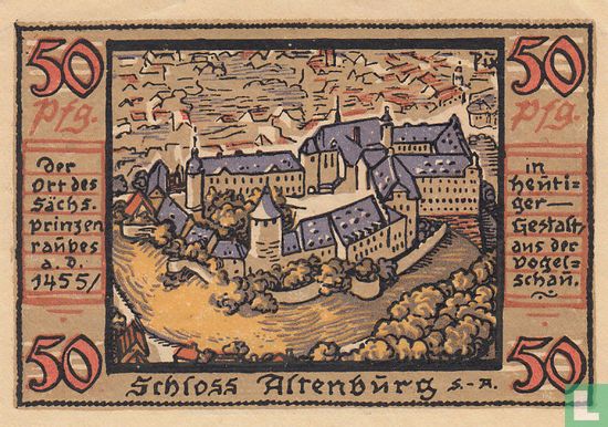 Altenburg, Stadt 50 Pf (Nr. 1) - Afbeelding 2