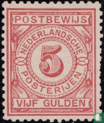 Postbewijszegels (kleine gaten)