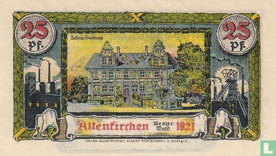 Altenkirchen, Kreis - 25 Pfennig 1921 - Bild 2