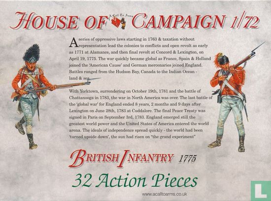 British Infantry 1775 - Afbeelding 2