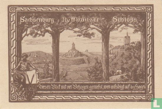 Allstedt, Stadt - 50 Pfennig (1) 1921 - Image 2