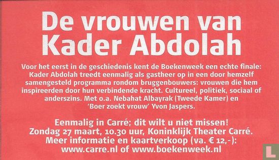 Kader Abdolah - Boekenweekgeschenk - Image 2