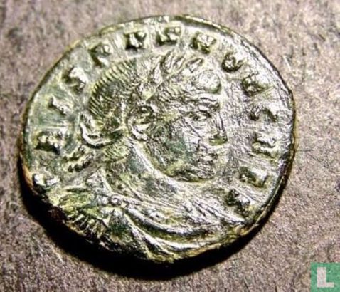 Romeinse Keizerrijk AE19 kleinfollis van Keizer Crispus 320-321 RT - Image 2