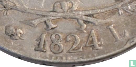 Frankrijk 5 francs 1824 (L) - Afbeelding 3