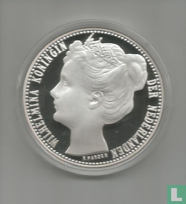 Herslag Wilhelmina 1 gulden 1906 - Bild 1