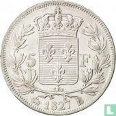 France 5 francs 1827 (B) - Image 1