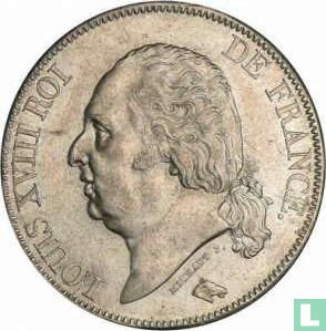 Frankrijk 5 francs 1823 (Q) - Afbeelding 2