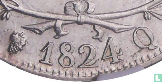 France 5 francs 1824 (Q) - Image 3