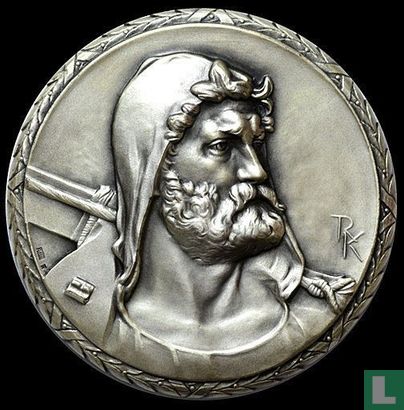 Switzerland  Silver Shooting Festival, Large Medal (Zurich), Medal of Honor  1963 - Bild 2