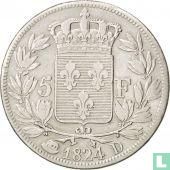 France 5 francs 1824 (D) - Image 1