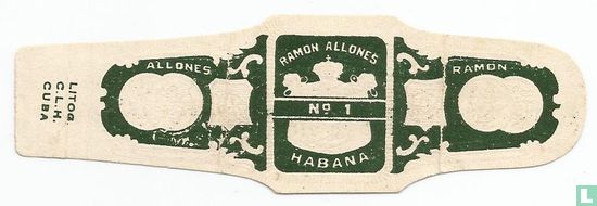 Ramon Allones Nº 1 Habana - Allones - Ramon - Afbeelding 1