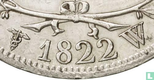 Frankrijk 5 francs 1822 (W) - Afbeelding 3