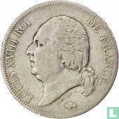 France 5 francs 1818 (B) - Image 2