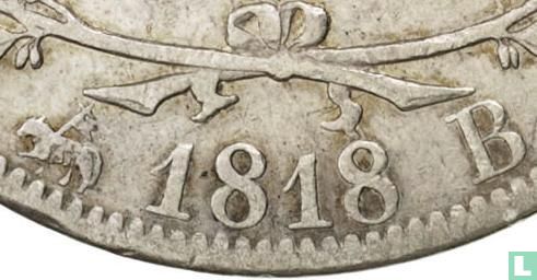 France 5 francs 1818 (B) - Image 3