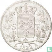 France 5 francs 1822 (A) - Image 1