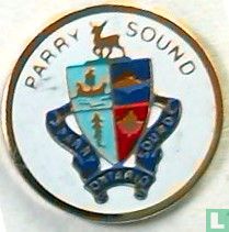 Crest of the town of Parry Sound, Ontario, Canada
