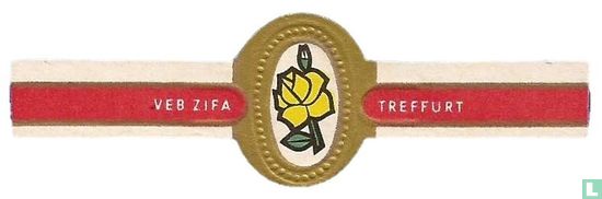 [Gele roos] - VEB Zifa - Treffurt  - Afbeelding 1
