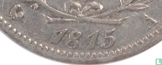 Frankrijk 5 francs 1815 (LOUIS XVIII - A) - Afbeelding 3