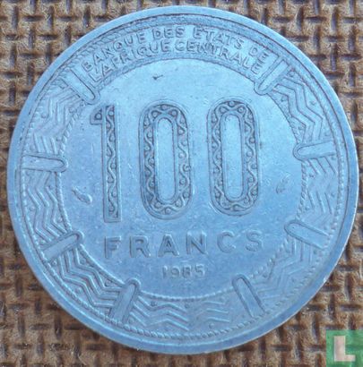 Central African Republic 100 francs 1985 - Image 1