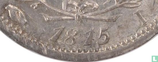 France 5 francs 1815 (LOUIS XVIII - I) - Image 3