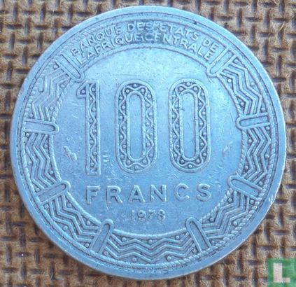 Gabon 100 francs 1978 - Image 1