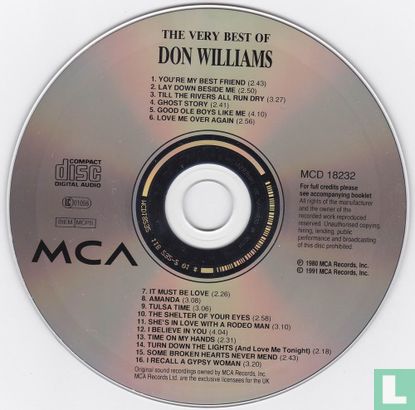The Very Best Of Don Williams - Bild 3