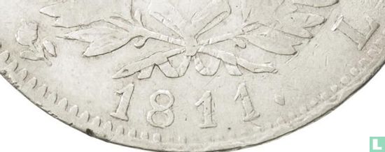 France 5 francs 1811 (L) - Image 3