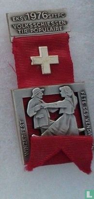 Switzerland  EKSV SFTPC  Shooting medal  1976