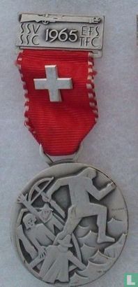 Switzerland  S.S.V. - S.S.C.  Shooting medal  1965