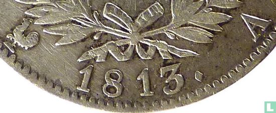France 5 francs 1813 (A) - Image 3