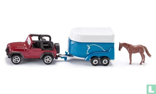 Jeep Wrangler and horse-box - Afbeelding 1
