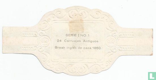Break ingles de caza 1850 - Afbeelding 2