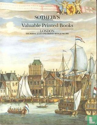 Sotheby's - Valuable Printed Books  - Image 1