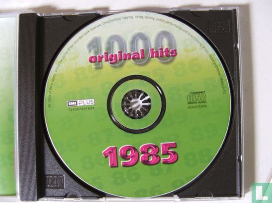1000 Original Hits 1985 - Image 3