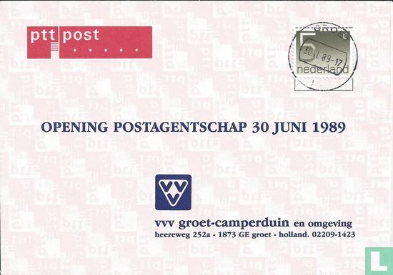 Opening Postagentschap
