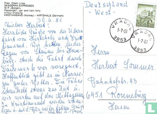 MF BORGEN - Fred Olsen Lines - Bild 2