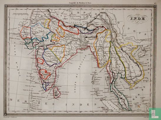 Carte Indië, India