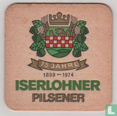 1899-1974 Iserlohner Pilsener - Bild 1