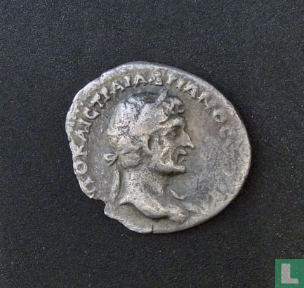 Romeinse Rijk, AR Hemidrachme, 117 - 138 AD, Hadrianus, Caesarea, Cappadocia, 120-121 AD - Afbeelding 1